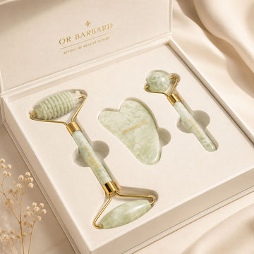 RITUEL DE BEAUTÉ ULTIME : TRIO ROLLER ET GUASHA